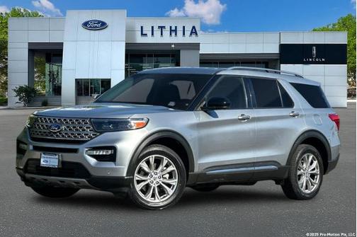 ICONIC SILVER METALLIC 2023 Ford Explorer LIMITED