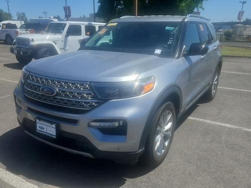ICONIC SILVER METALLIC 2023 Ford Explorer LIMITED