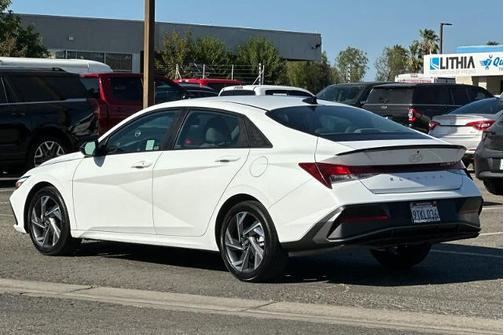 White 2025 Hyundai ELANTRA SEL SPORT