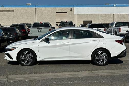 White 2025 Hyundai ELANTRA SEL SPORT