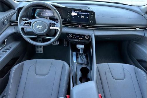 White 2025 Hyundai ELANTRA SEL SPORT