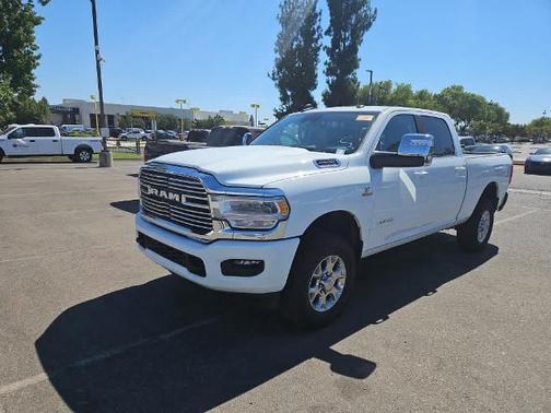 Bright White Clearcoat 2024 RAM 2500 LARAMIE