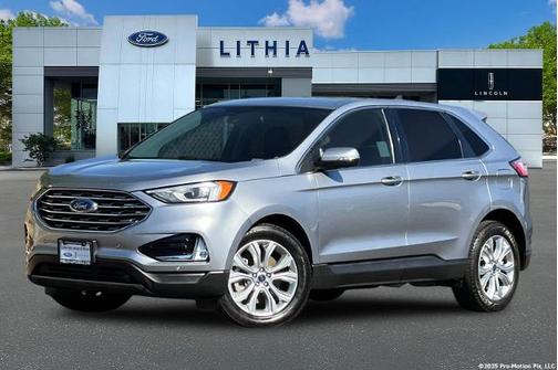 ICONIC SILVER 2022 Ford Edge TITANIUM