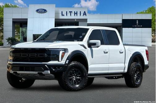 SPACE WHITE METALLIC 2025 Ford F-150 RAPTOR