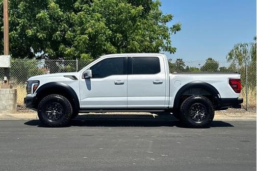 SPACE WHITE METALLIC 2025 Ford F-150 RAPTOR