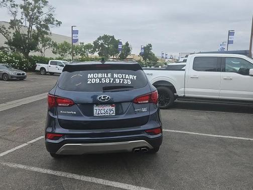 Marlin Blue 2017 Hyundai Santa Fe Sport 2.0 TURBO ULTIMATE