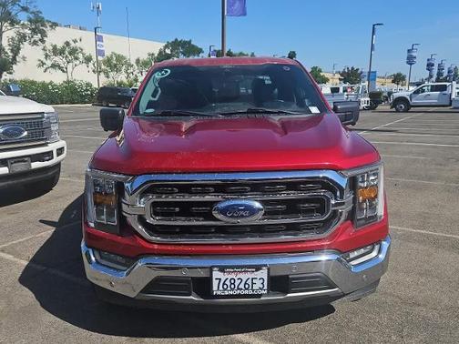 RAPID RED MET TINTED CC 2021 Ford F-150 XLT
