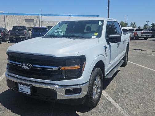 SPACE WHITE METALLIC 2025 Ford F-150 XLT