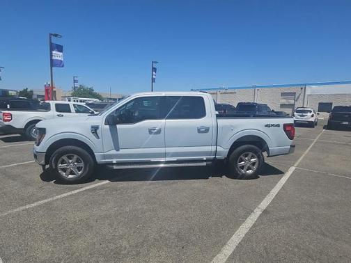 SPACE WHITE METALLIC 2025 Ford F-150 XLT