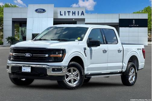 SPACE WHITE METALLIC 2025 Ford F-150 XLT