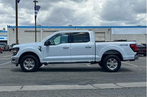 SPACE WHITE METALLIC 2025 Ford F-150 XLT