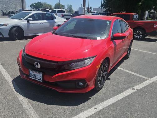 Rallye Red 2019 Honda Civic SPORT