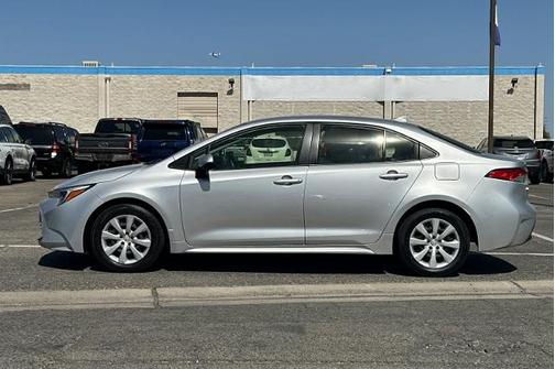 Classic Silver Metallic 2025 Toyota Corolla LE