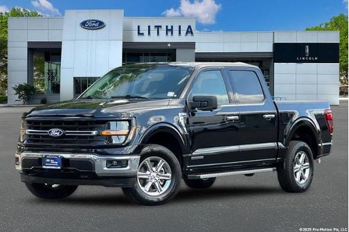 AGATE BLACK METALLIC 2024 Ford F-150 XLT