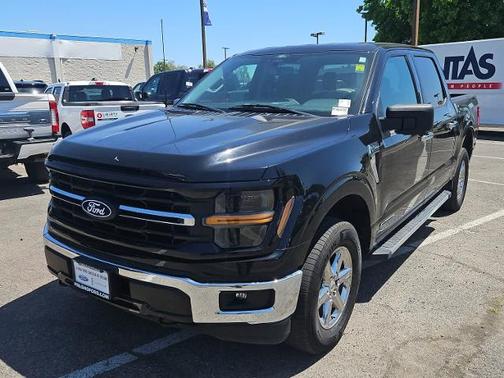 AGATE BLACK METALLIC 2024 Ford F-150 XLT
