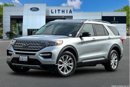 ICONIC SILVER METALLIC 2021 Ford Explorer LIMITED