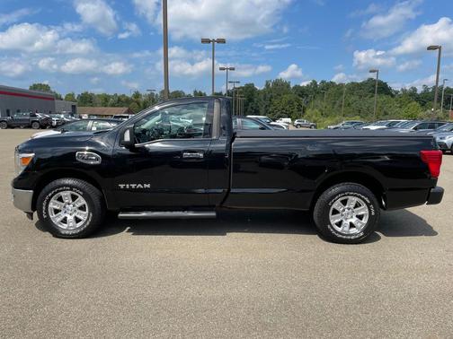 Magnetic Black 2017 Nissan Titan SV