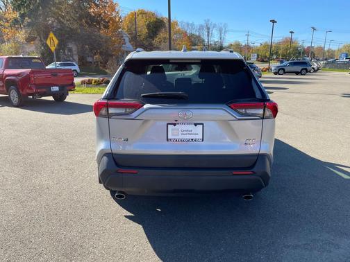 Silver Sky Metallic 2025 Toyota RAV4 Hybrid XLE