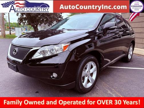 Classic Black 2010 Lexus RX 350 Base