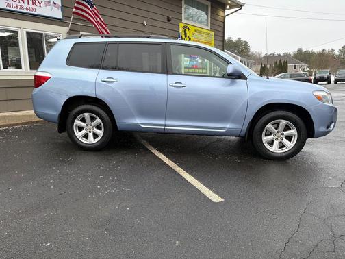 Medium Blue 2008 Toyota Highlander Sport