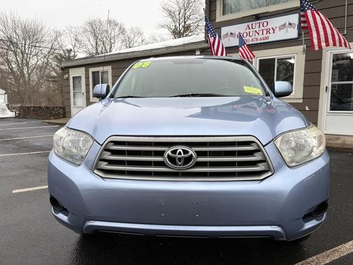 Medium Blue 2008 Toyota Highlander Sport