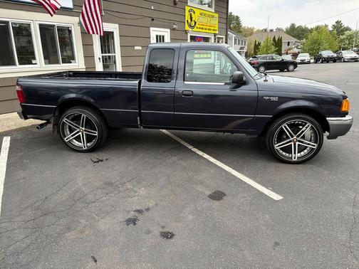 Dark Blue 2003 Ford Ranger XLT SuperCab