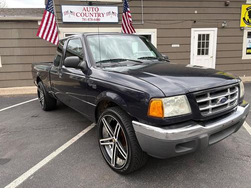 Dark Blue 2003 Ford Ranger XLT SuperCab