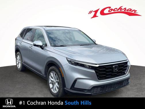 Lunar Silver Metallic 2024 Honda CR-V EX AWD