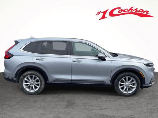 Lunar Silver Metallic 2024 Honda CR-V EX AWD