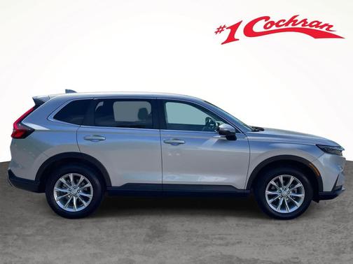 Lunar Silver Metallic 2024 Honda CR-V EX AWD