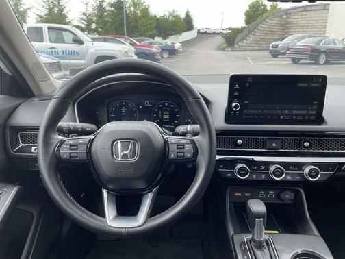 Platinum White Pearl 2024 Honda Civic Touring