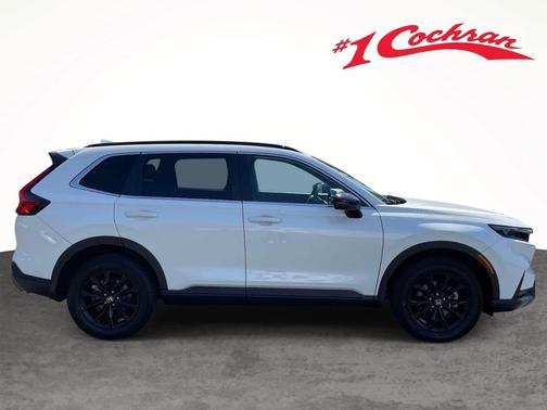 Platinum White Pearl 2023 Honda CR-V Hybrid Sport AWD