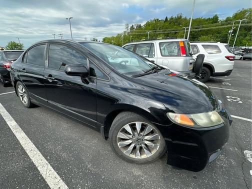Crystal Black Pearl 2010 Honda Civic EX