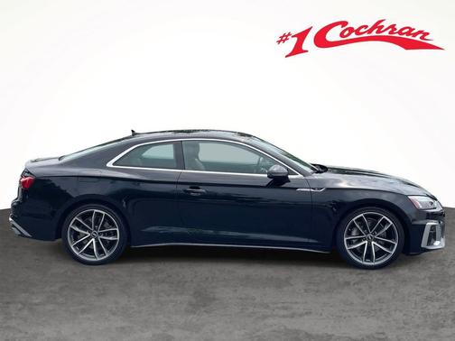 Mythos Black Metallic 2021 Audi A5 45 S line Premium Plus