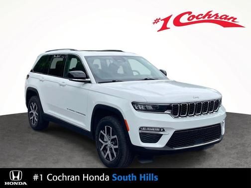 Bright White Clearcoat 2023 Jeep Grand Cherokee Limited