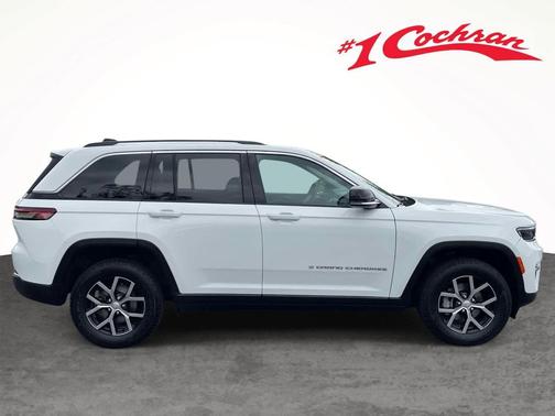 Bright White Clearcoat 2023 Jeep Grand Cherokee Limited