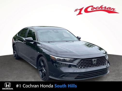 Crystal Black Pearl 2024 Honda Accord Hybrid Sport