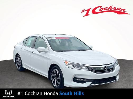 White Orchid Pearl 2016 Honda Accord EX-L