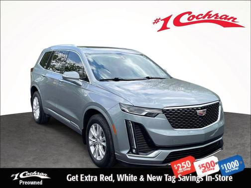 Argent Silver Metallic 2024 Cadillac XT6 Luxury AWD