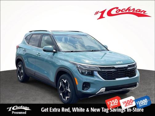 Pluton Blue 2024 Kia Seltos EX