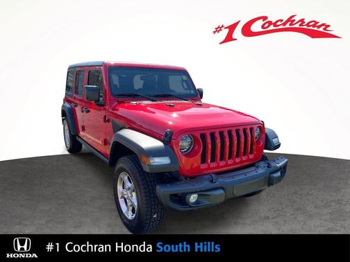 Firecracker Red Clearcoat 2021 Jeep Wrangler Unlimited Freedom 4x4