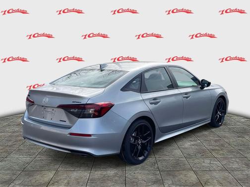 Solar Silver Metallic 2026 Honda Civic Hybrid Sport