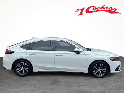 Platinum White Pearl 2023 Honda Civic LX