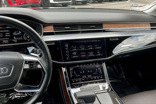 Blue 2019 Audi A8 55
