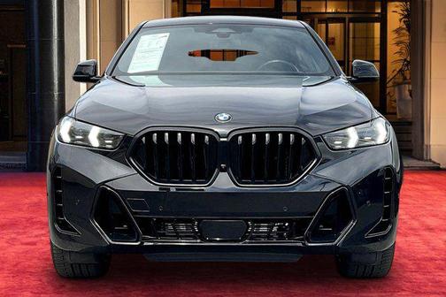 Black Sapphire Metallic 2024 BMW X6 xDrive40i