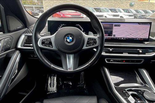Black Sapphire Metallic 2024 BMW X6 xDrive40i