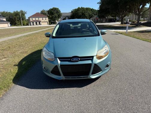 Teal 2012 Ford Focus SEL