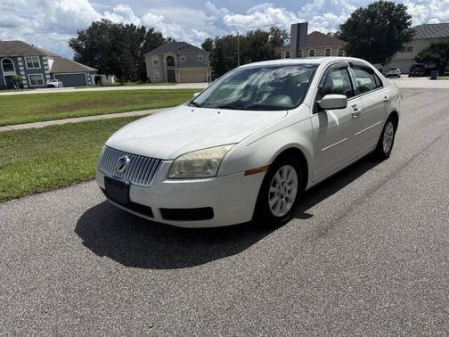 White Suede Clearcoat 2009 Mercury Milan I-4