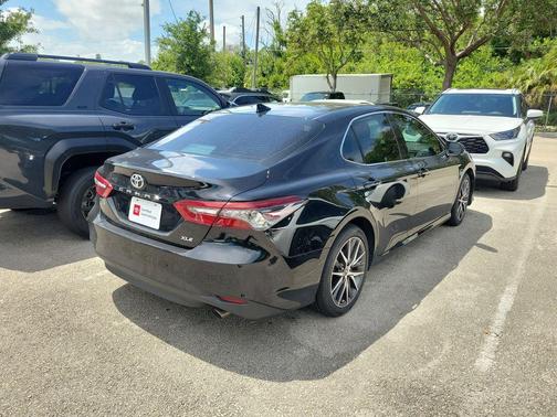 Midnight Black Metallic 2023 Toyota Camry XLE