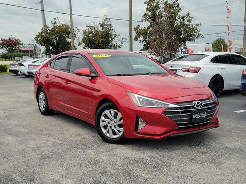 Calypso Red 2020 Hyundai ELANTRA SE